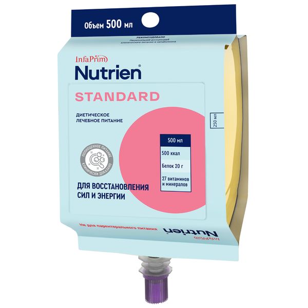 Диетическое лечебное питание вкус нейтральный Standart Nutrien/Нутриэн пак. 500мл Инфаприм ЗАО