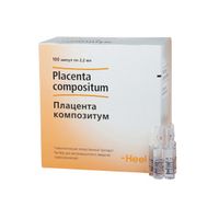 Плацента композитум раствор для в/м введ. гомеопатический 2,2мл 100шт