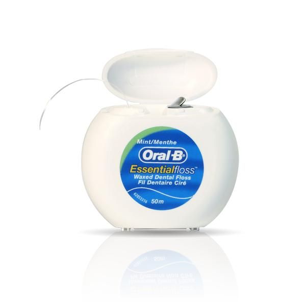 Нить-флосс вощеная мятная Essential Oral-B/Орал-би 50м фото №3