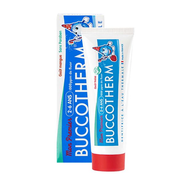 Гель-паста зубная клубника для детей 2-12 лет с термальной водой Buccotherm 50мл Лаборатория Одост