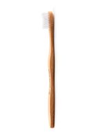 Щетка зубная взрослая из бамбука белая средняя brush Humble CO.
