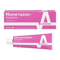 Мометазон-Акрихин крем для наружного применения 0,1% 30г миниатюра фото №4