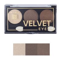 Набор 1+1 Velvet eyes Витэкс: Тени для век компактные 3+3г тон 04+05 миниатюра фото №3