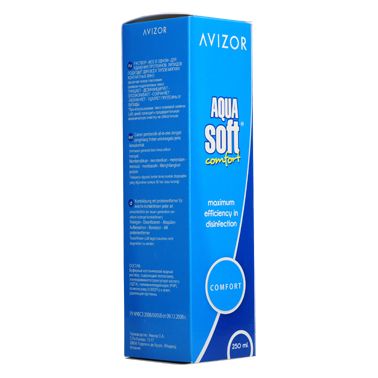 Раствор для ухода за контактными линзами AquaSoft Avizor/Авизор 250мл Avizor Int