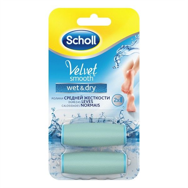 Ролики сменные для водонепроницаемой пилки Velvet Smooth Scholl/Шолл 2шт