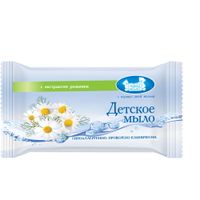 Мыло туалетноес экстрактом ромашки детское Наша мама 90г
