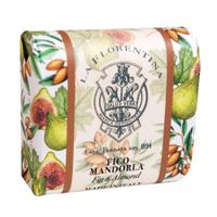 Мыло твердое туалетное инжир и миндаль La Florentina/Ла флорентина 106г