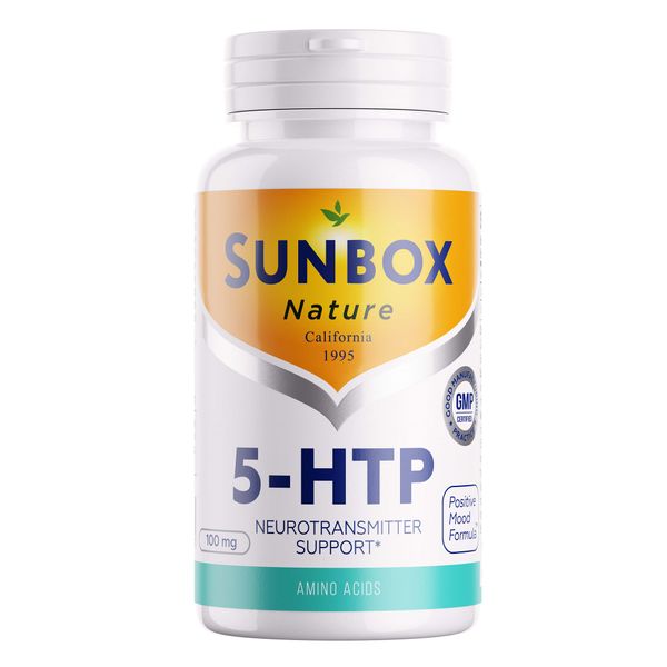 5-НТР (гидрокситриптофан) Sunbox Nature капсулы 100мг 60шт