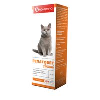 Гепатовет Актив суспензия для приема внутрь вкус бекона для кошек фл. 25мл