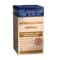 Антиоксидантный комплекс витаминно-минеральный комплекс Sense of Life капсулы 723мг 30шт, миниатюра