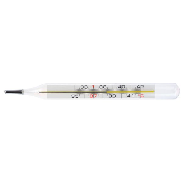 Термометр безртутный медицинский стеклянный в футляре Импэкс-мед фото №2