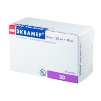 Эквамер капсулы 10мг+20мг+10мг 30шт