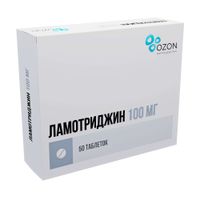 Ламотриджин таблетки 100мг 50шт, миниатюра фото №7