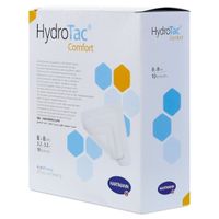Повязки гидроактивные губчатые стерильные Comfort HydroTac/ГидроТак 8см x 8см 10шт