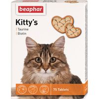 Витамины для кошек Kitty's+Taurine+Biotin Beaphar/Беафар таблетки 75шт
