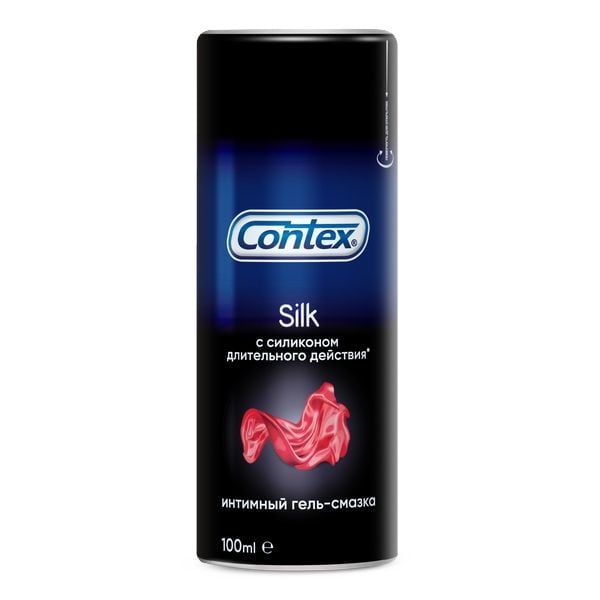 Гель-смазка силиконовая Silk Contex/Контекс 100мл гель смазка дюрекс 100мл плэй фил повыш чувствит