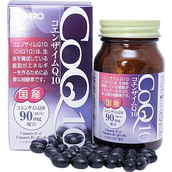 Коэнзим Q10 с витаминами Orihiro/Орихиро капсулы 365мг 90шт
