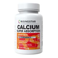 Кальций-Д3 форте со вкусом апельсина Risingstar таблетки 1,75г 90шт