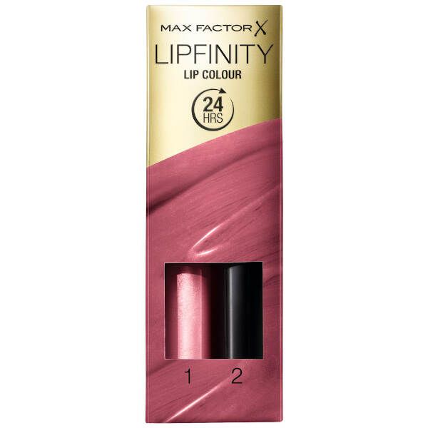 Набор MaxFactor/МаксФактор: Помада губная стойкая увлажняющий блеск Lipfinity 9г тон 330 Essential burgundy фото №2