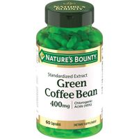 Кофейные зерна зеленые 400мг Nature's Bounty/Нэйчес баунти капсулы 525мг 60шт миниатюра