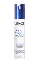 Крем-детокс для лица ночной многофункциональный Age protect Uriage/Урьяж помпа 40мл