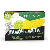 Лимон и мята без сахара Ittensy/Иттенси пастилки для рассасывания 2,5г 24шт, миниатюра фото №8