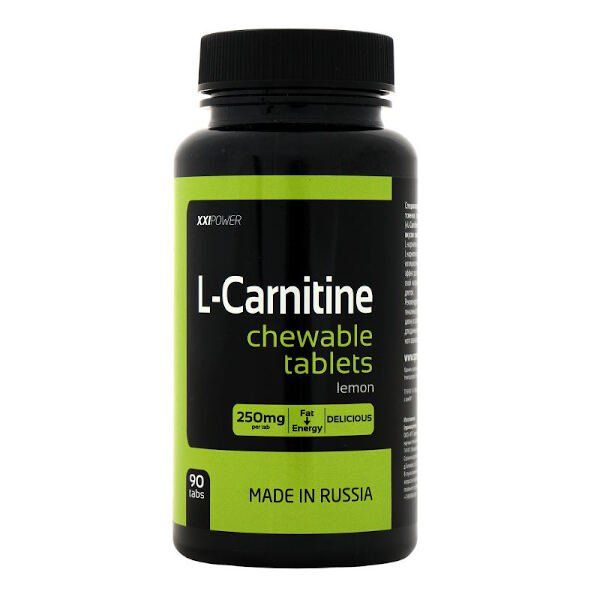 L-карнитин цитрус XXI таблетки жевательные 90шт
