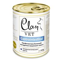 Консервы для собак диетические профилактика болезней ЖКТ Gastrointestinal Clan Vet 340г
