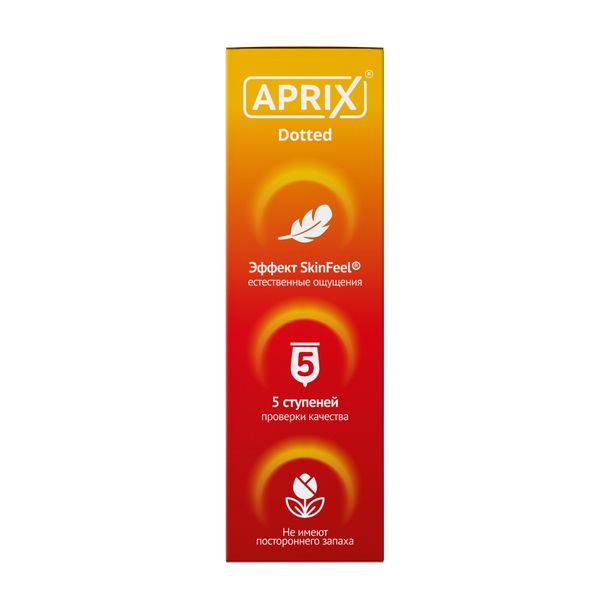 Презервативы точечные Dotted Aprix/Априкс 3шт фото №3