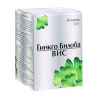 Гинкго билоба ВИС капсулы 0,4г 40шт, миниатюра фото №8