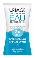 Крем для сухой кожи рук увлажняющий Eau Thermale Uriage/Урьяж туба 50мл 2шт