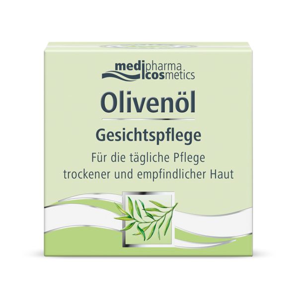 Крем для сухой и чувствительной кожи лица Olivenol Cosmetics Medipharma/Медифарма банка 50мл фото №2