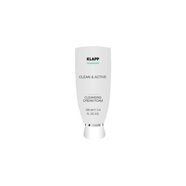 Крем-пенка очищающая Clean&Active Cleansing Cream Foam Klapp Cosmetics 100 мл