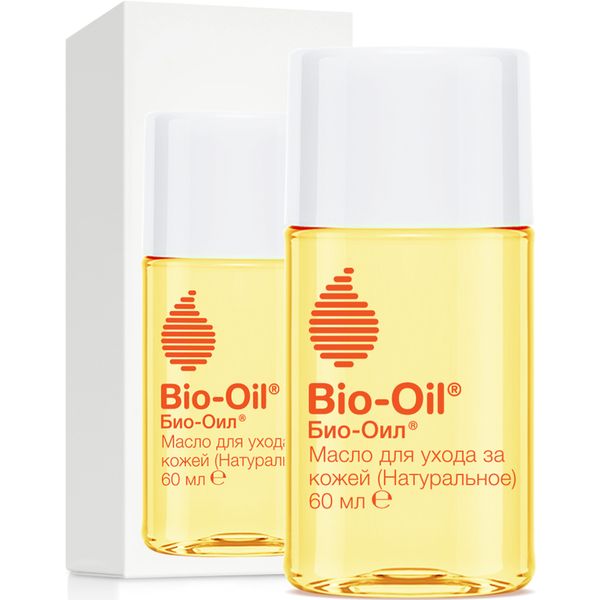 Масло косметическое для ухода за кожей натуральное Bio-Oil/Био-Оил 60мл масло косметическое для ухода за кожей натуральное bio oil био оил 125мл