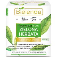 Регулирующий крем ночной зеленый чай bielenda 50 мл