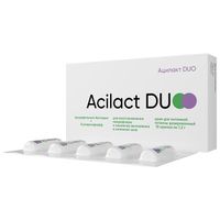 Крем для интимной гигиены дозированный Acilact Duo/Ацилакт Дуо 1,2г 10шт миниатюра фото №4