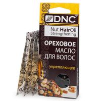 Масло ореховое для волос укрепляющее DNC 3х15 мл миниатюра
