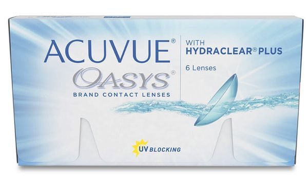 Линзы контактные Acuvue oasys (8.4/-1.75) 6шт