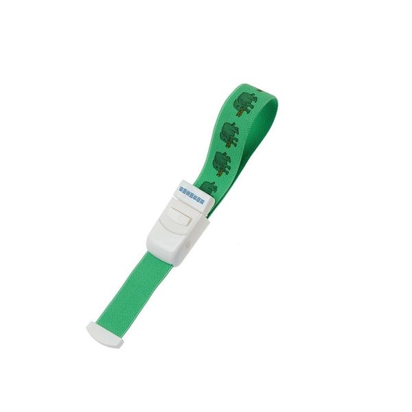 Жгут кровоостанавливающий mederen с пластиковым фиксирующим механизмом для детей зеленый Mederen Neotech Ltd 1112979 - фото 1