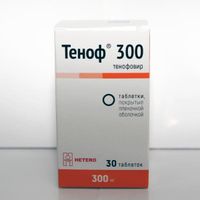 Теноф300 таблетки п/о плён. 300мг 30шт