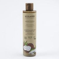 Шампунь-бальзам для волос 2 в 1 Серия Organic Coconut, Ecolatier Green 350 мл миниатюра фото №2