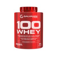 Протеин сывороточный вкус клубники С100 Whey Galvanize 2,28кг