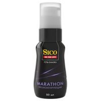 Гель-смазка для интимного применения пролонгирующая Marathon Sico/Сико фл. 50мл