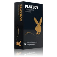 Презервативы Playboy (Плейбой) латексные ультратонкие 6 шт., миниатюра фото №2