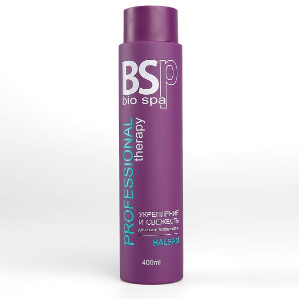 Бальзам для волос укрепление и свежесть BSP Bio Spa profesional therapy 400мл