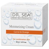 Крем для лица увлажняющий с маслами моркови и апельсина Dr.Sea/ДокторСи 50мл