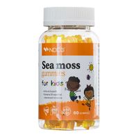 Sea Moss ирландский мох вкус апельсина for Kids NDCG пастилки жевательные 60шт миниатюра фото №3