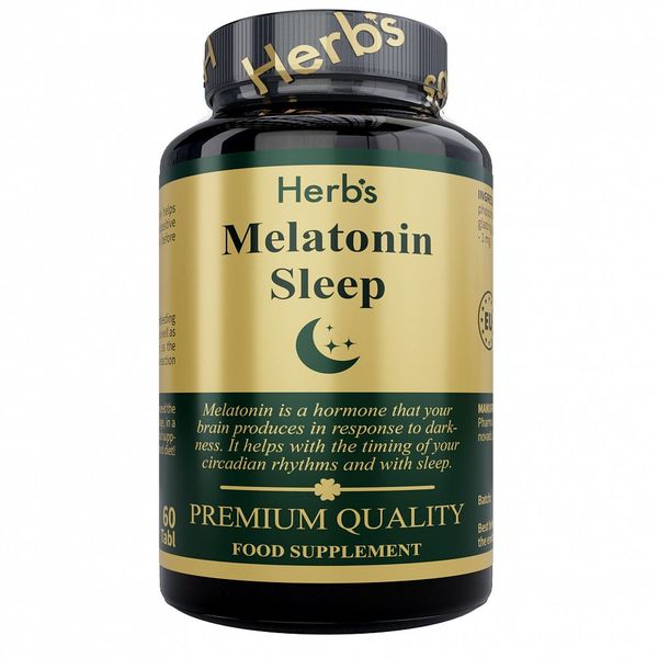 Мелатонин Herb's/Херб'c капсулы 0,48г 1мг 60шт