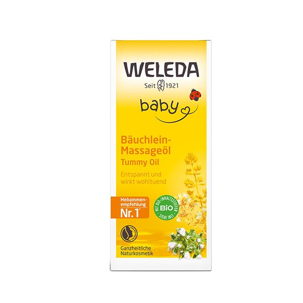 Масло для массажа животика младенцев Weleda/Веледа фл. 50мл (9508) масло питательное облепиха weleda веледа фл 100мл 9995