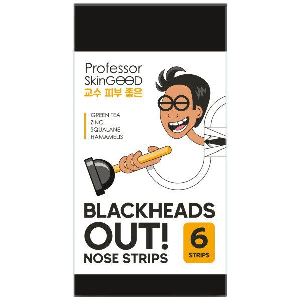 Полоски для носа Blackheads Out Professor SkinGOOD 6шт